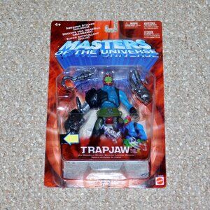 2002 Mattel Masters of the Universe 200x Trapjaw Figure MOC New MOTU He-Man
